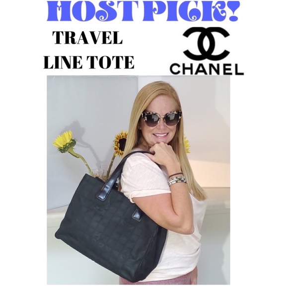 CHANEL Handbags - CHANEL Travel Line Tote with Authenticity …
